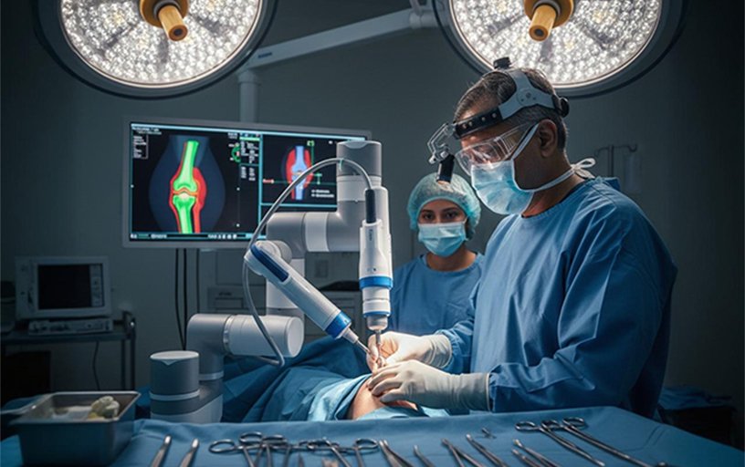 Robotic Total Knee Replacement