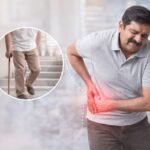 Patient suffering from hip joint pain showing early signs of hip replacement surgery and chronic hip arthritis symptoms