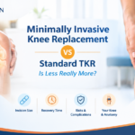 Minimally invasive knee replacement vs standard total knee replacement comparison